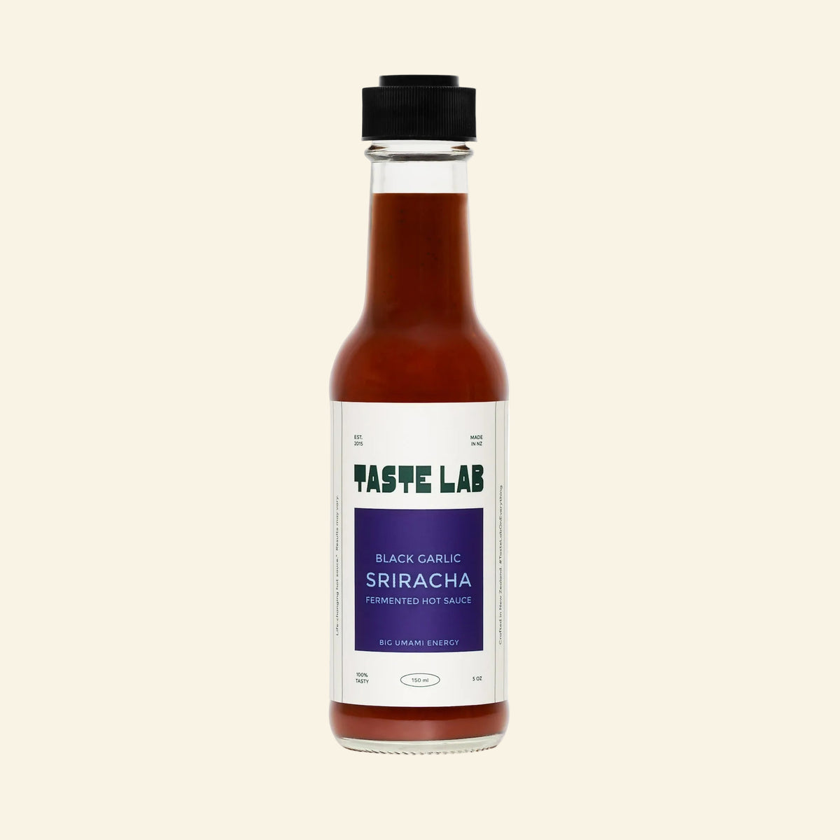 Black Garlic Sriracha Hot Sauce