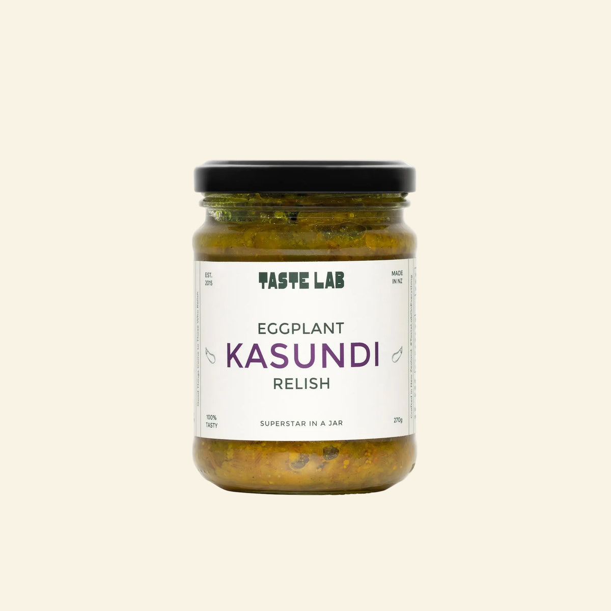 Eggplant Kasundi Relish