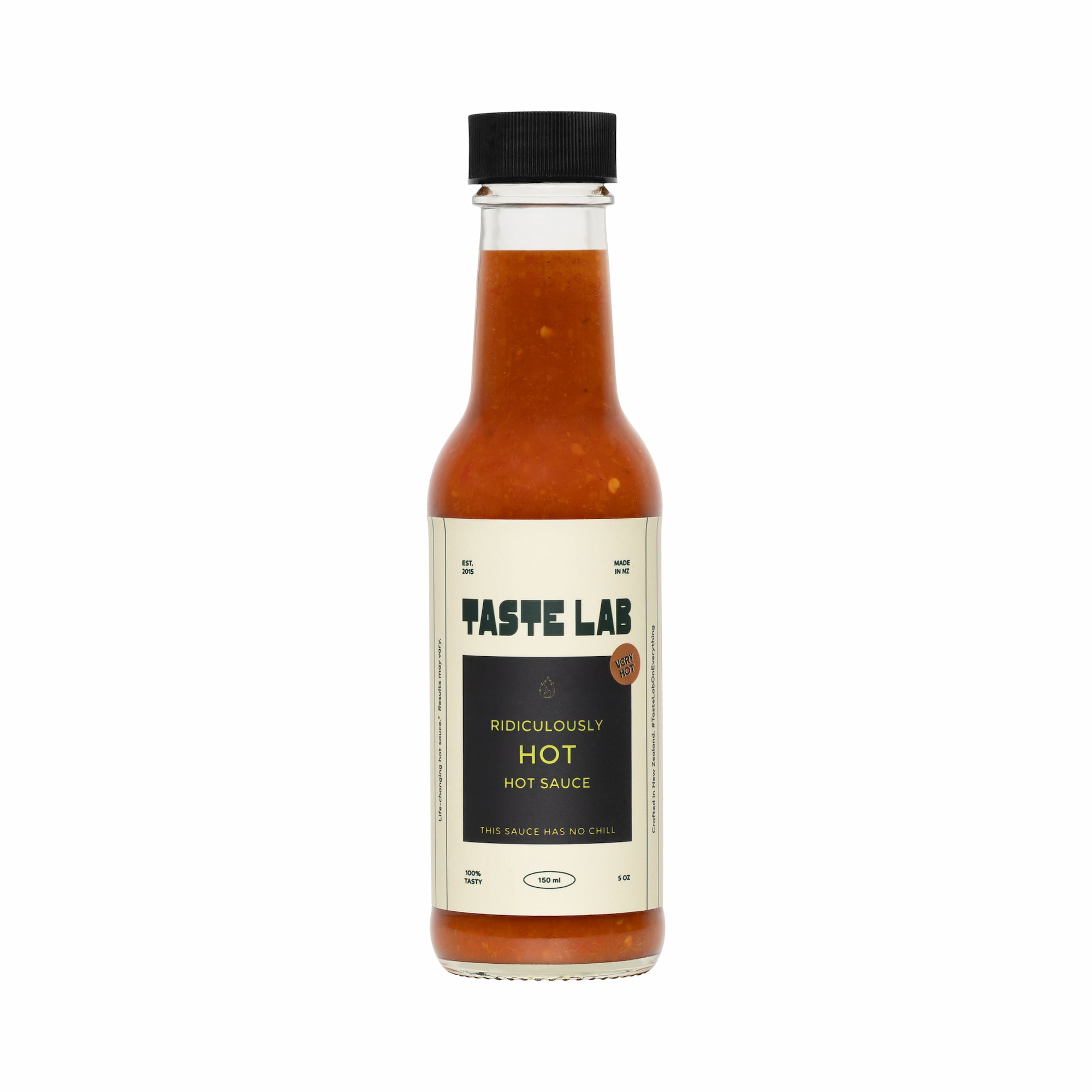 Taste Lab Ridiculously Hot hot sauce bottle New Zealand