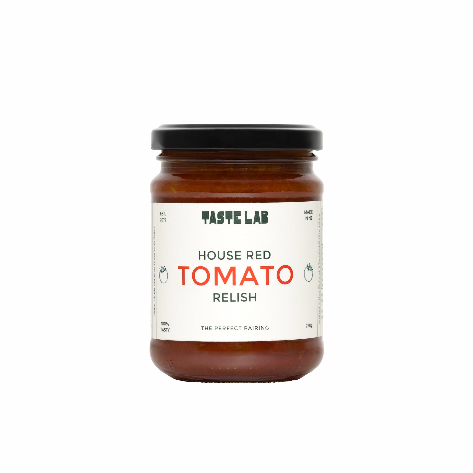 Taste Lab tomato relish jar New Zealand