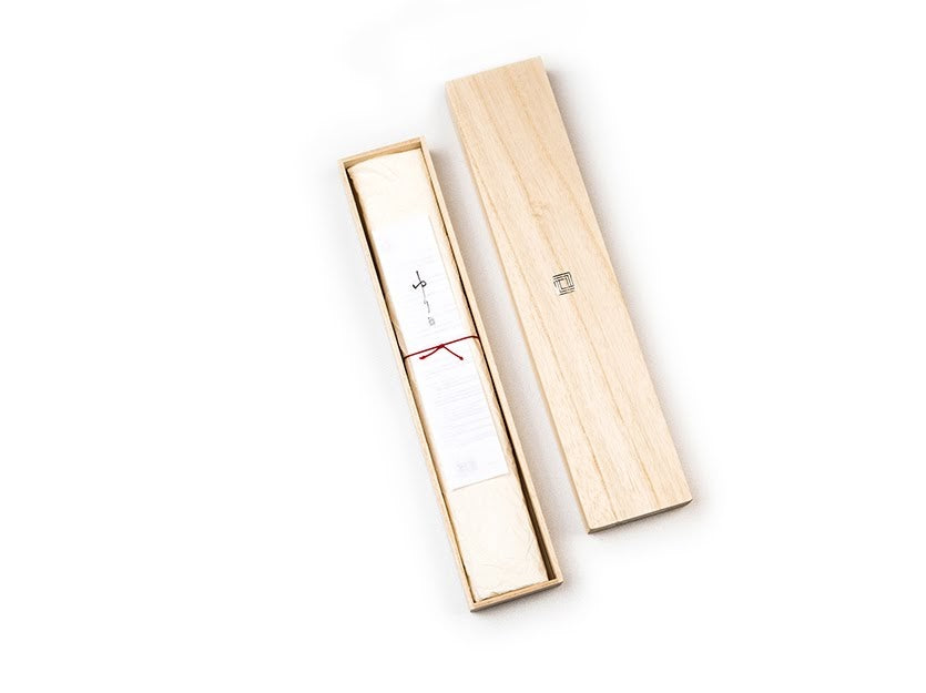 Packaging for the Taste Lab Yuri Petit Japanese kitchen knife